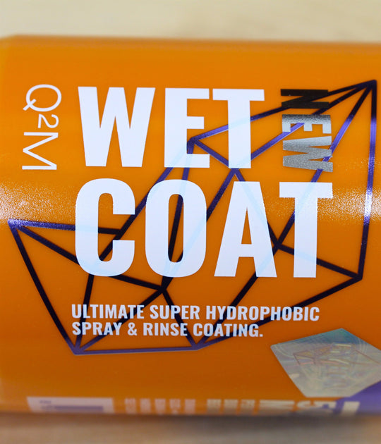 Gyeon wet coat - A super hydrophobic, spray and rinse coating that