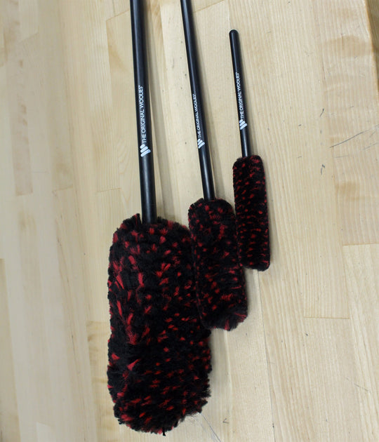 WHEEL WOOLIES COMBO Rim brush kit set of 3 - Detailing Warehouse
