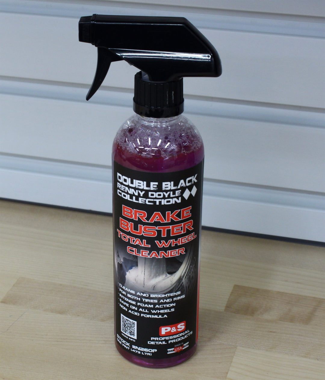 P&S Brake Buster Detergente Ruote Non Acido - Rimuove Polvere Freni, Olio, Sporco (1 Gallone), Per Detailing Auto