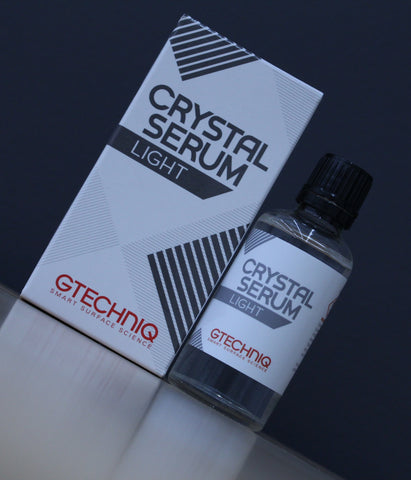 AutoMiraj on X: Crystal Serum Light is the prosumer version of the  world-famous Gtechniq Accredited Detailer Crystal Serum Ultra. It offers  80% of professional Serum Ultra's performance, but if applied incorrectly  can