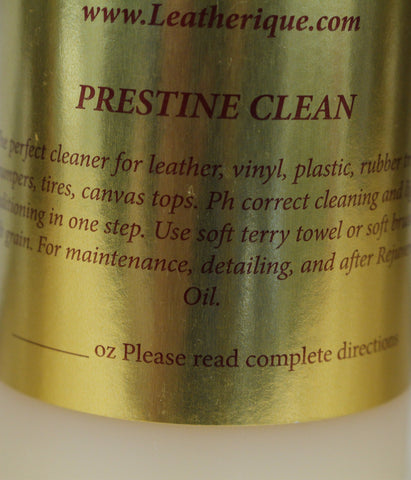 Leatherique Prestine Clean – Status Detail